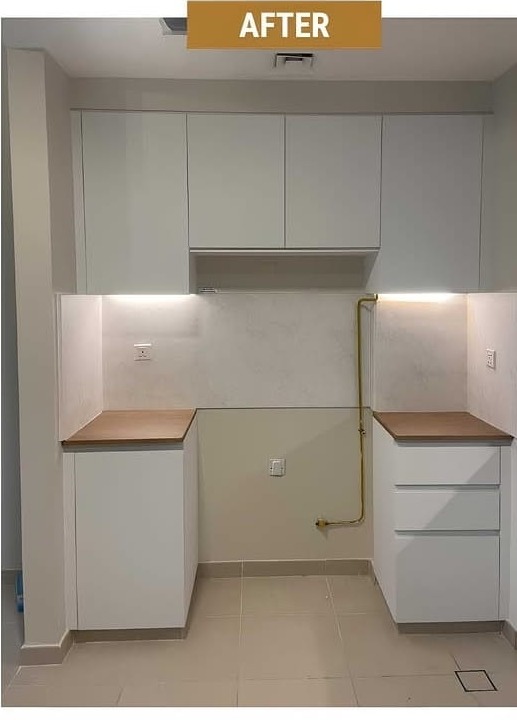Kitchen Transformation — kitchens interior design in Dubai